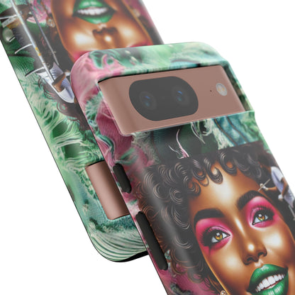 Phone Case - Ahnye's Melanin Collection Devine 9, AKA creation of beauty