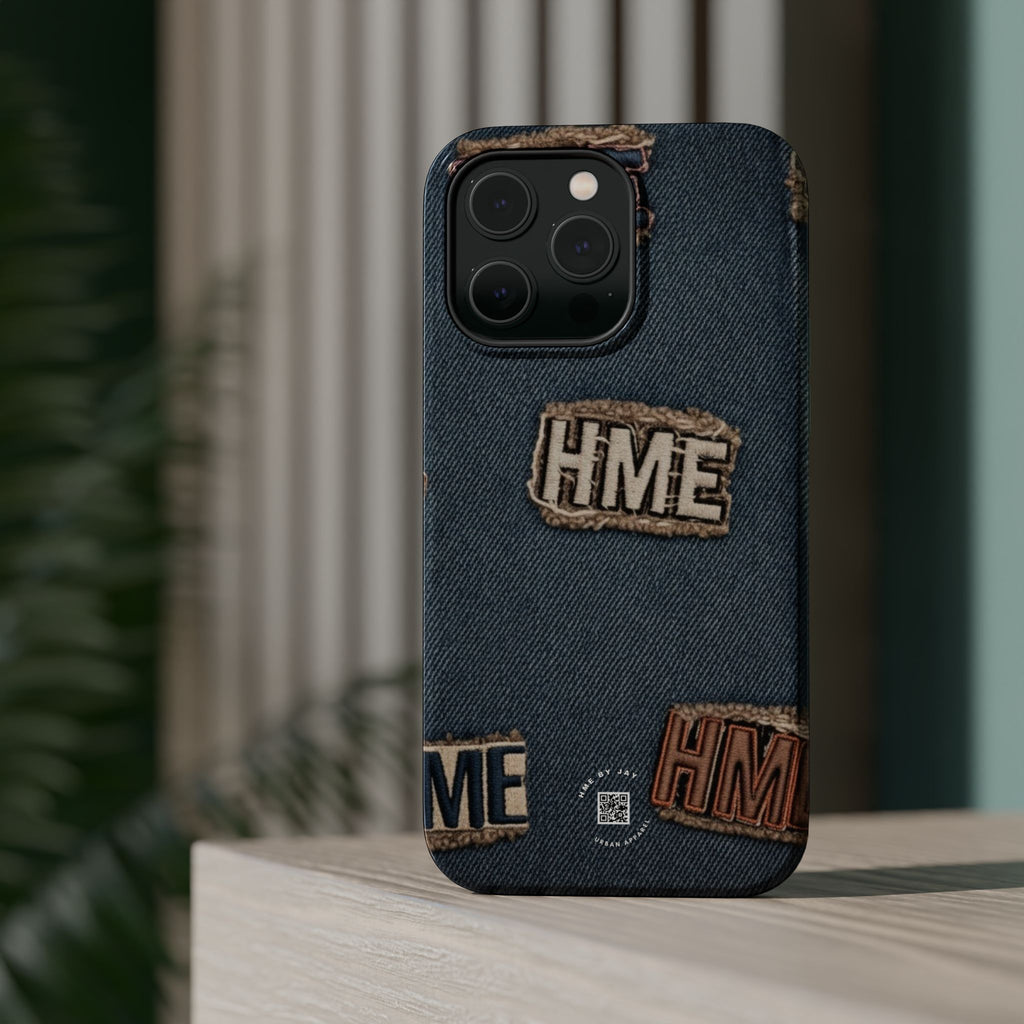 Denim HME Magnetic Impact-Resistant Case