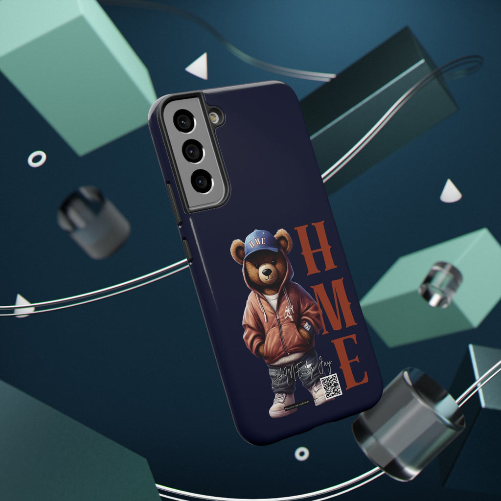 Phone Cases - HME Bear Logo Collection in Navy