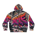 Full-Zip Hoodie - HME Old School Graffiti Tag Design