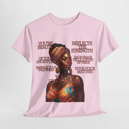 Ahnye’s Melanin Collection Graphic Tee - You are unstoppable