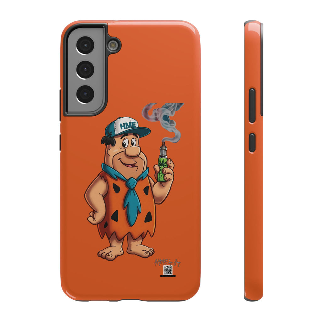 Phone Case - 420 Fred Flintstone with his THC Vape Pen Design