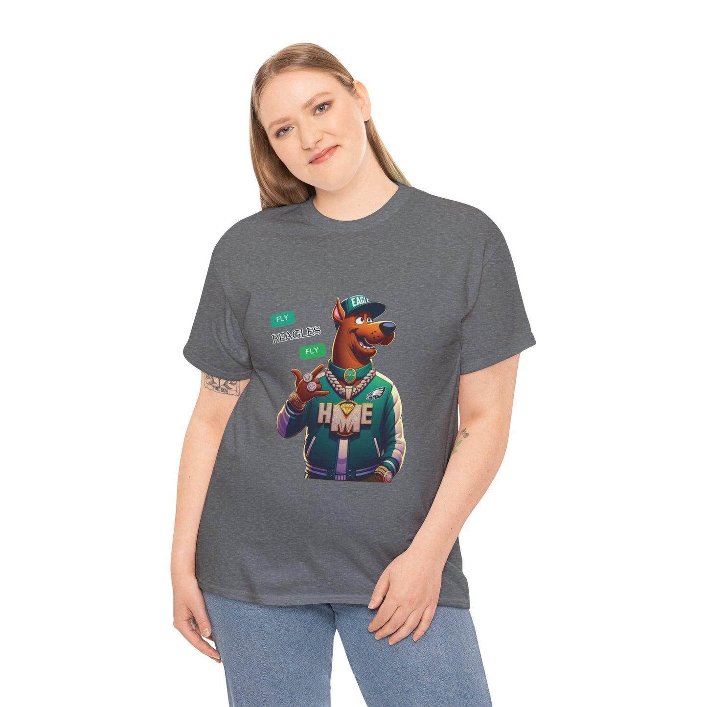 HME Scooby Doo Eagles Unisex Heavy Cotton Tee