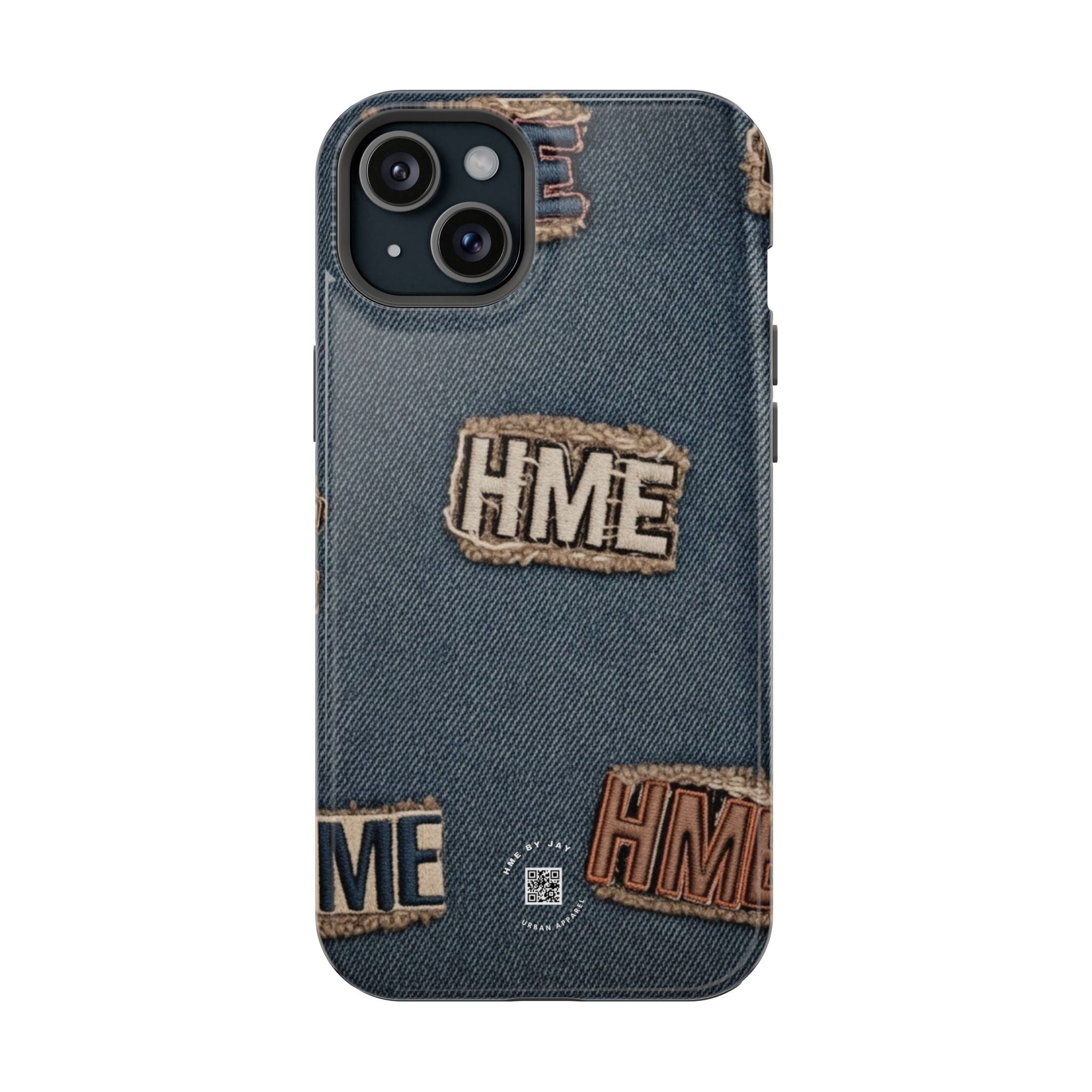 Denim HME Magnetic Impact-Resistant Case