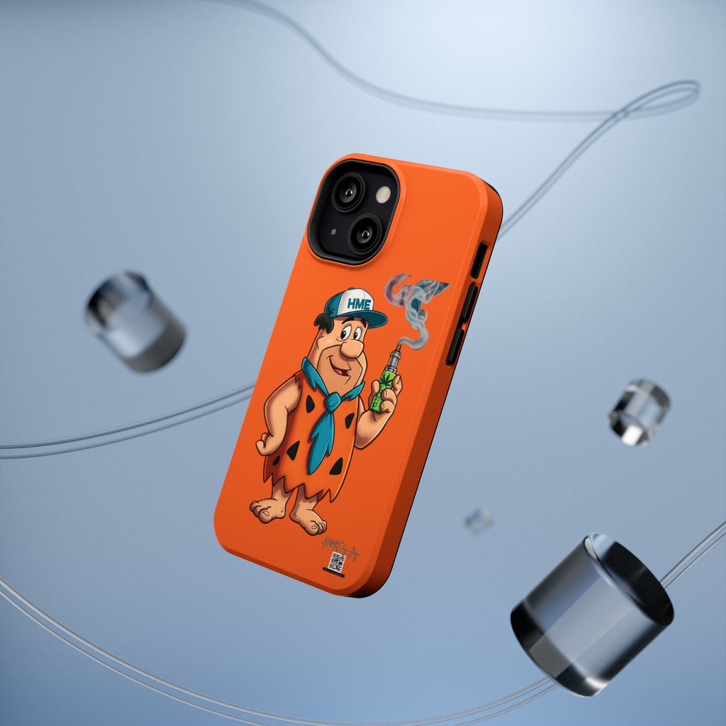 Phone Case - 420 Fred Flintstone with his THC Vape Pen Design