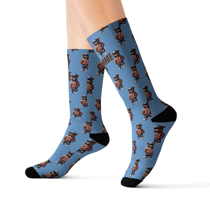 HME Bear Logo Collection Sublimation Socks