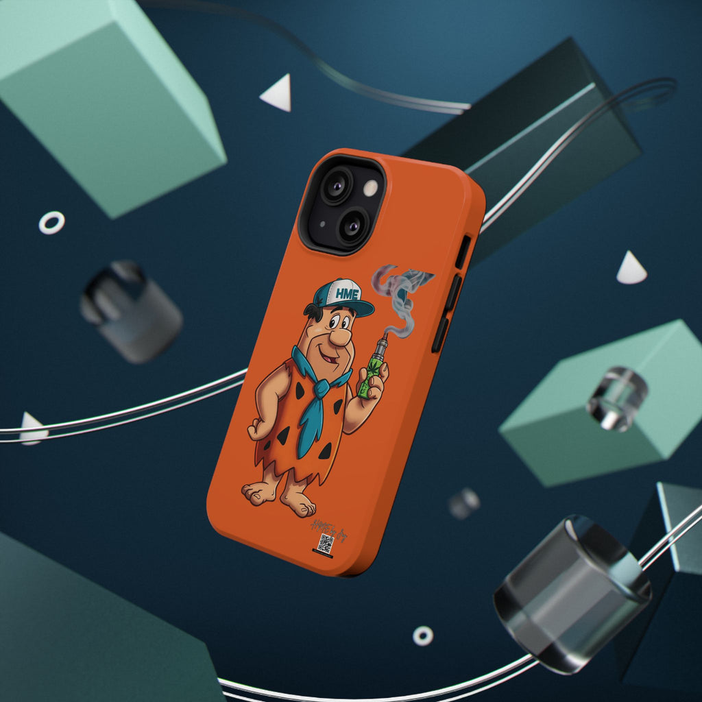 Phone Case - 420 Fred Flintstone with his THC Vape Pen Design