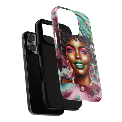 Phone Case - Ahnye's Melanin Collection Devine 9, AKA creation of beauty