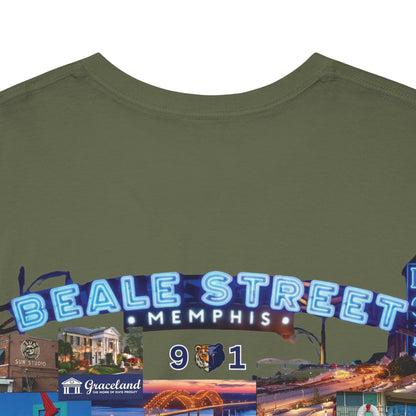 HME Rep Yo City (Memphis) 901 Collection Unisex Heavy Cotton Tee