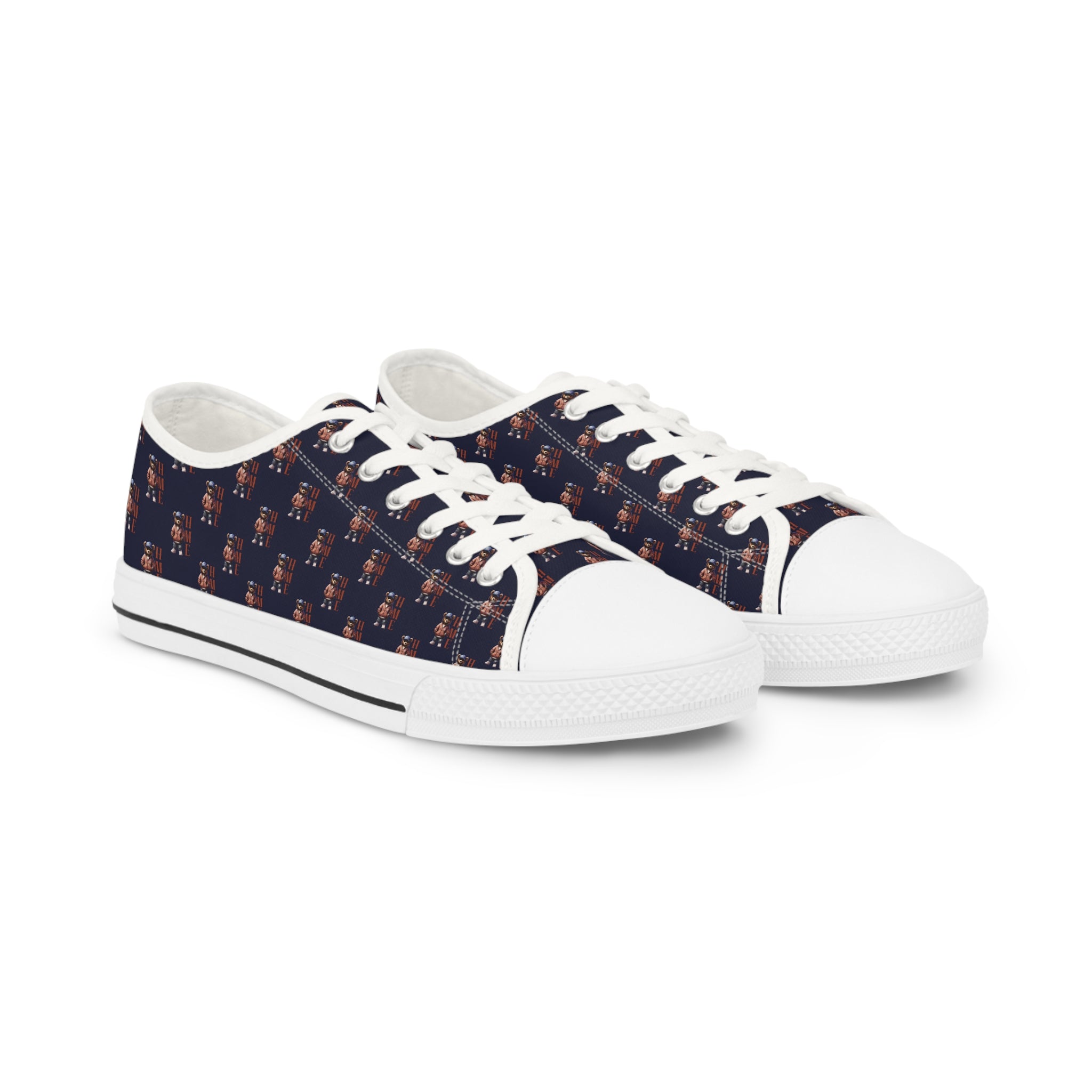Low Top Sneakers - HME Bear Logo