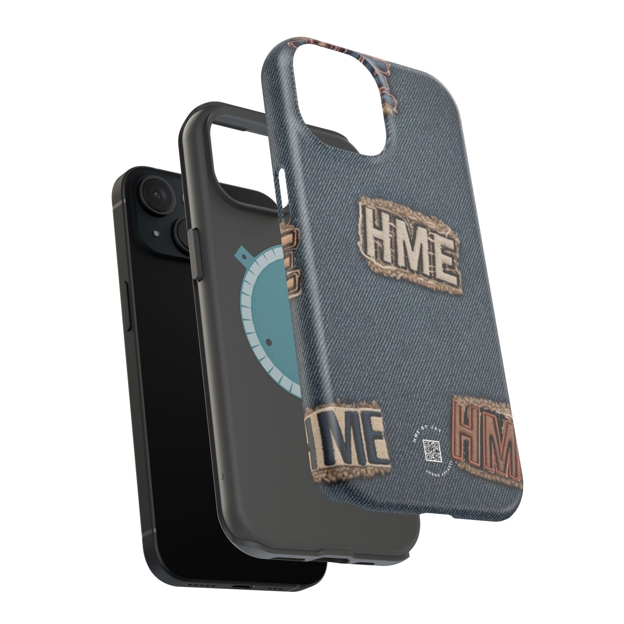 Denim HME Magnetic Impact-Resistant Case