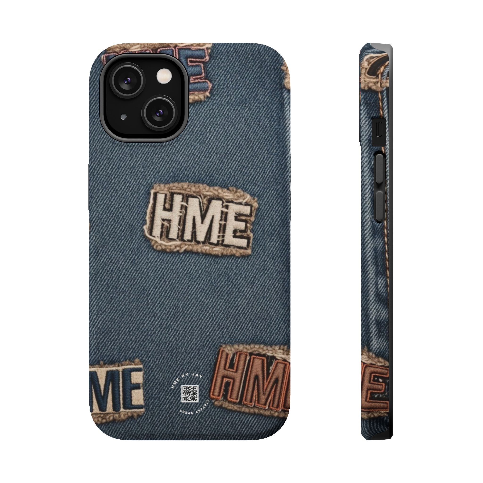 Denim HME Magnetic Impact-Resistant Case
