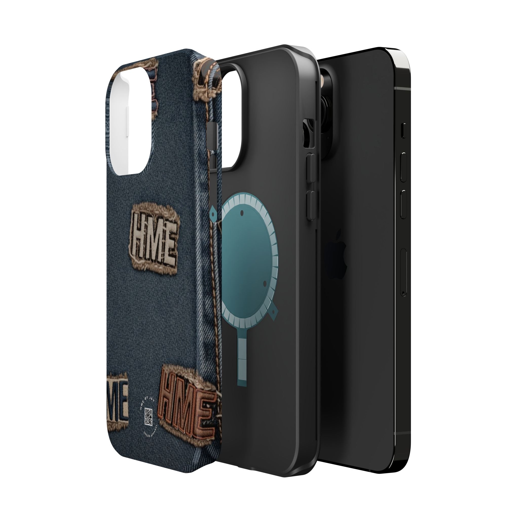 Denim HME Magnetic Impact-Resistant Case