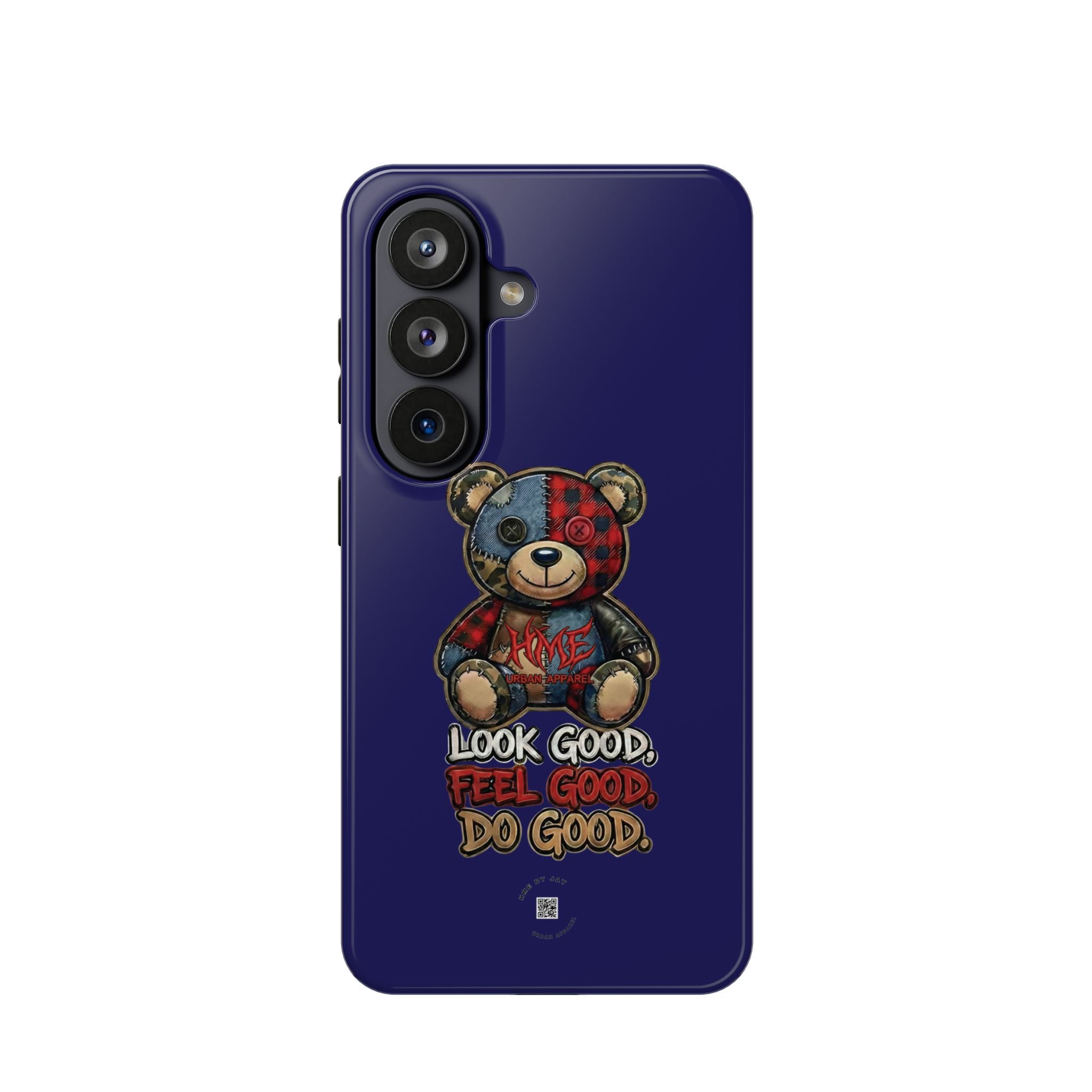 Phone Case — "Look Good, Feel Good, Do Good" Teddy Magnetic Impact-Resistant Case
