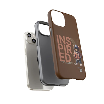 Phone Case - HME Bear Logo, Inspired to take action