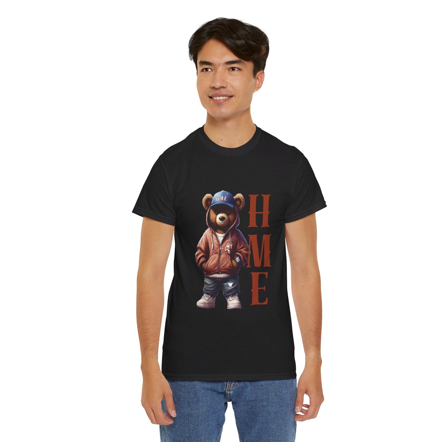 HME Bear Logo Collection Unisex Heavy Cotton Tee