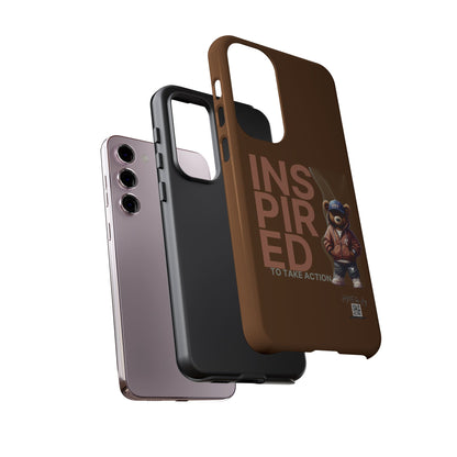 Phone Case - HME Bear Logo, Inspired to take action