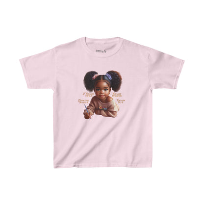 Ahnye’s Melanin Collection If you can think it Kids Heavy Cotton™ Tee