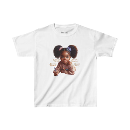 Ahnye’s Melanin Collection If you can think it Kids Heavy Cotton™ Tee