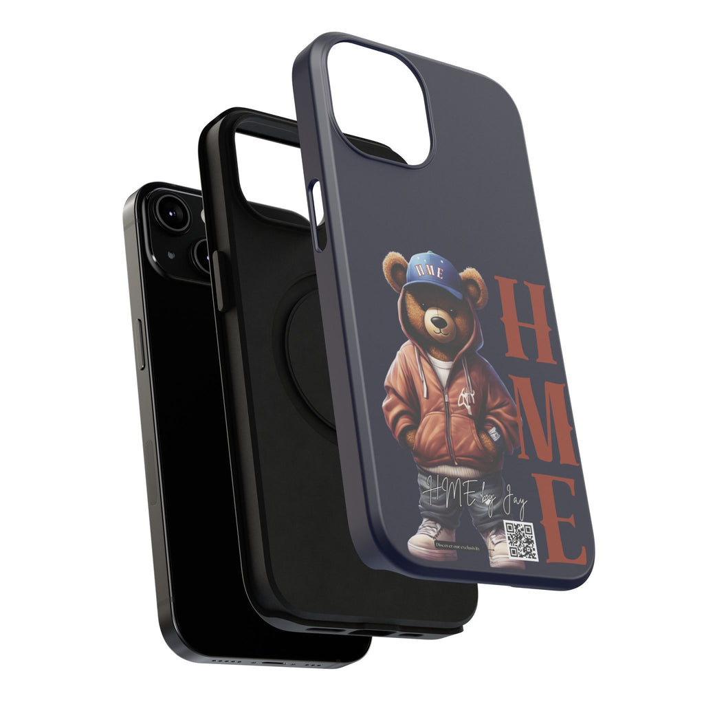 Phone Cases - HME Bear Logo Collection in Navy