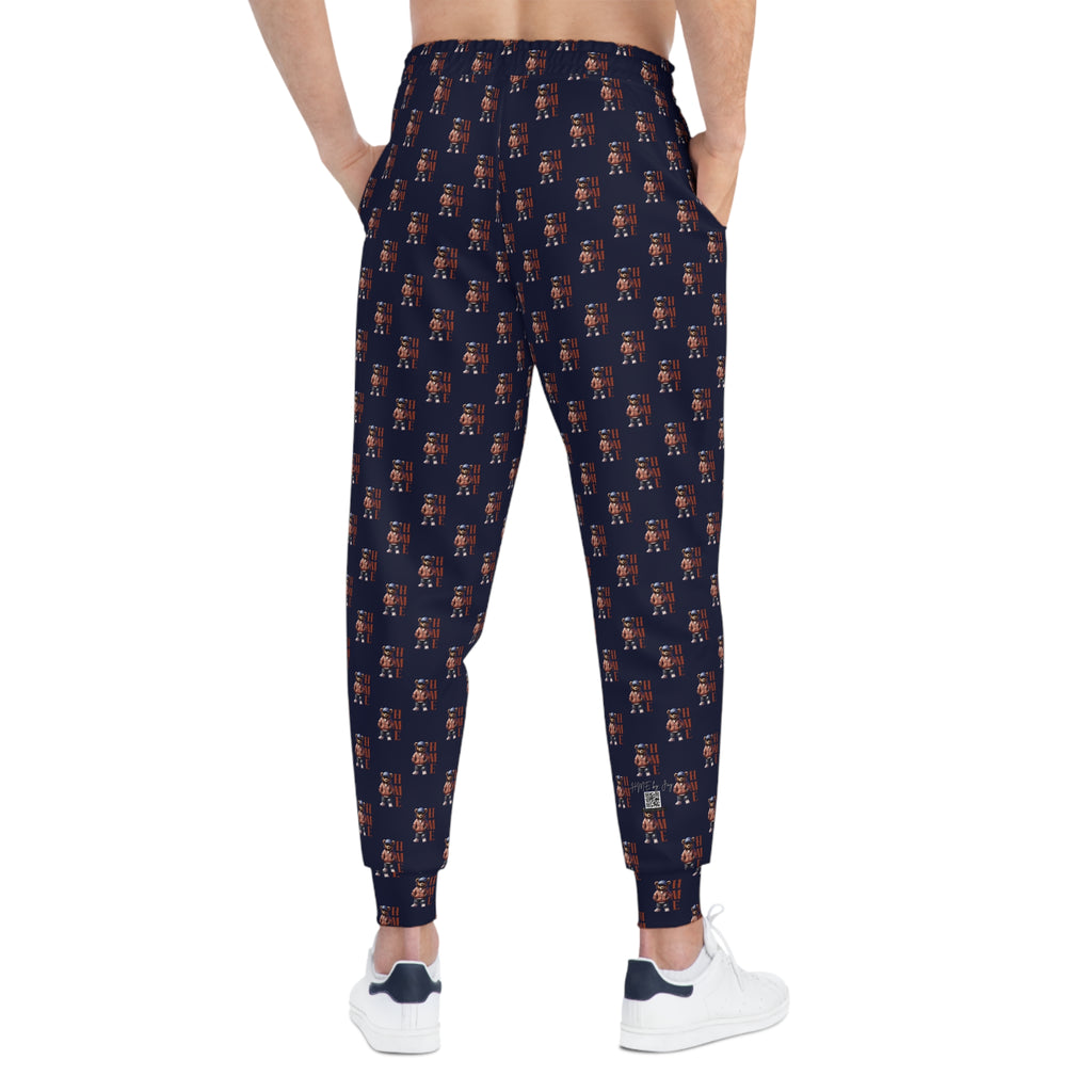 Athletic Joggers - HME Bear Logo All Over
