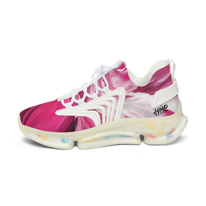 FlexComfort Pink Ice Cream Women's Mesh Sneakers