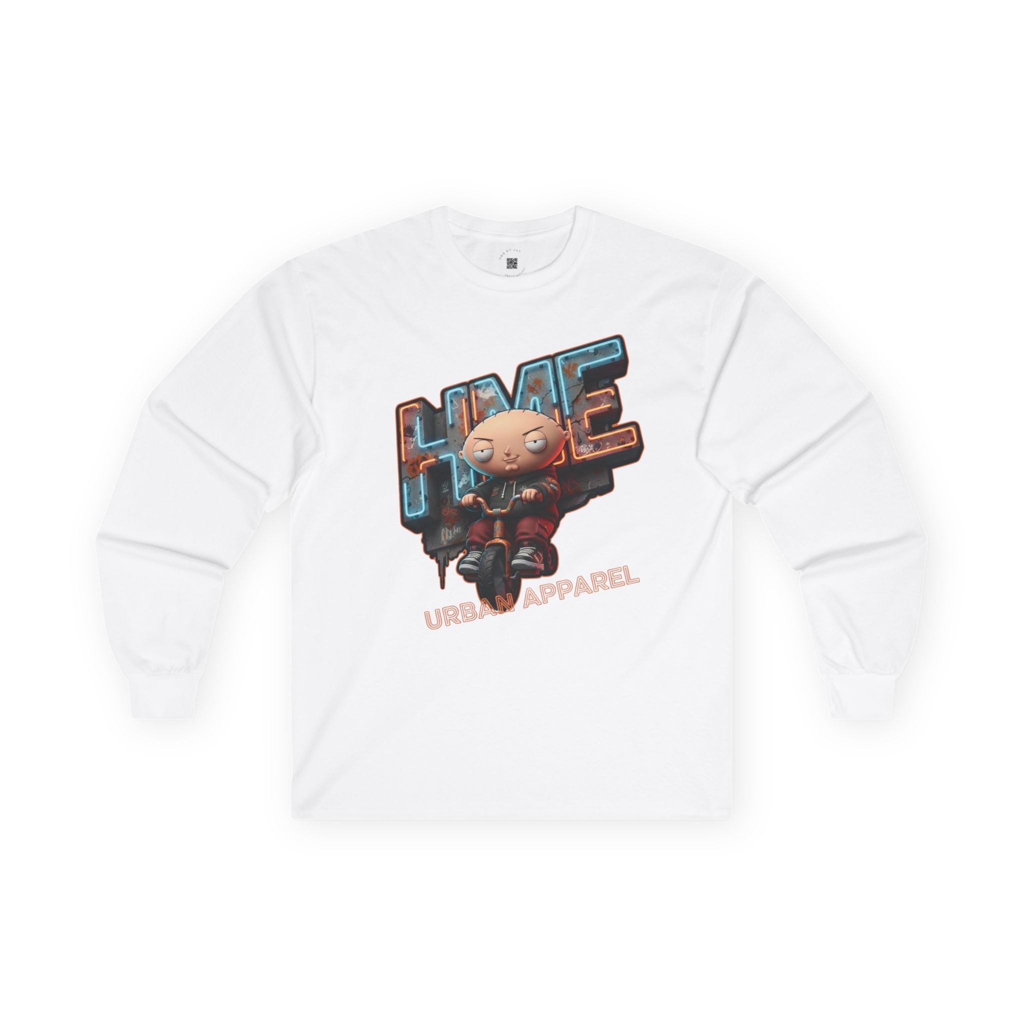 Stewie Griffin Urban Streetwear Long Sleeve Tee
