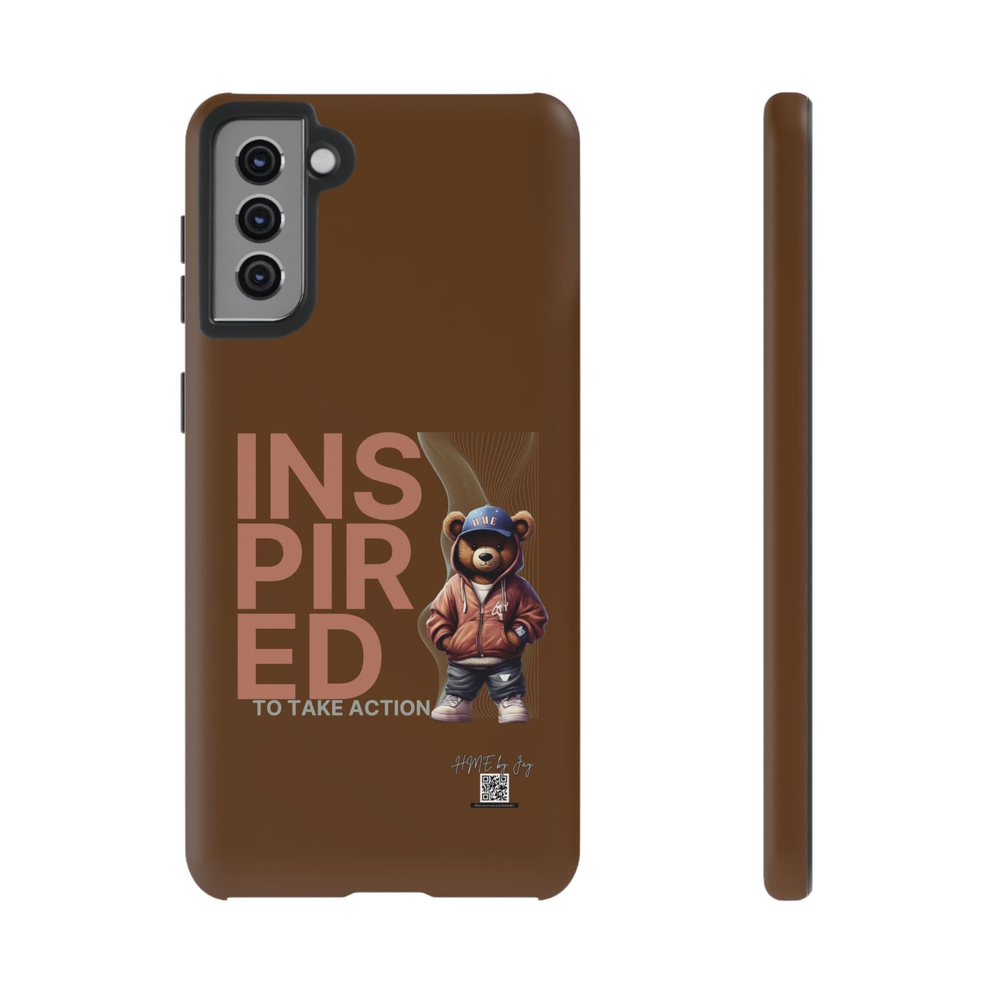 Phone Case - HME Bear Logo, Inspired to take action