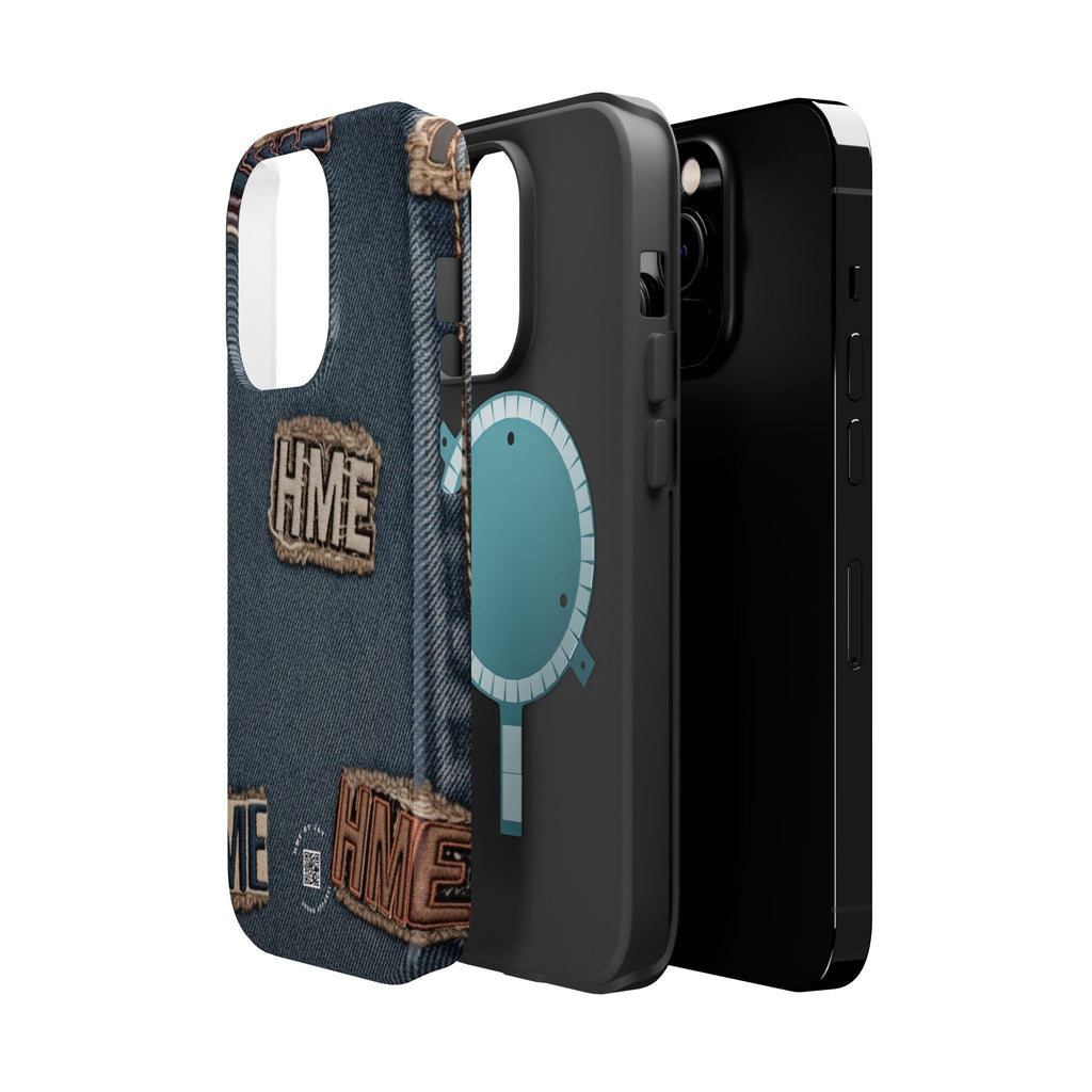 Denim HME Magnetic Impact-Resistant Case