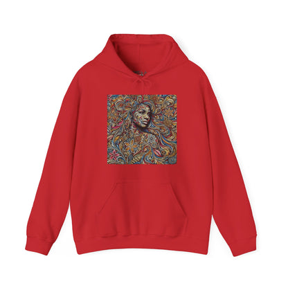 Hooded Sweatshirt - Ahnye’s Melanin Collection'Don't Let External Distractions Overshadow The Beauty Within' by HME