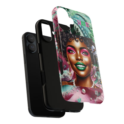 Phone Case - Ahnye's Melanin Collection Devine 9, AKA creation of beauty