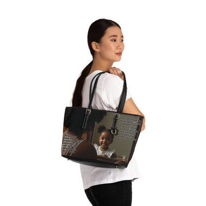 Shoulder Bag - Ahnye's Melanin Collection Affirmation of my younger self