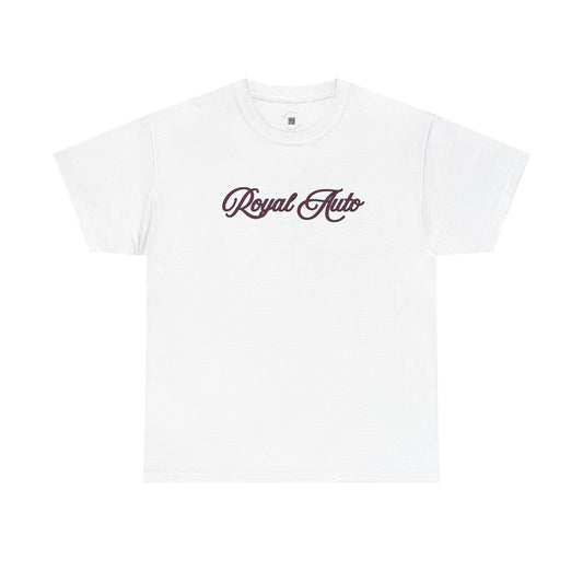 T-Shirt Royal Auto King of the Auto Body Shops Unisex Heavy Cotton Tee