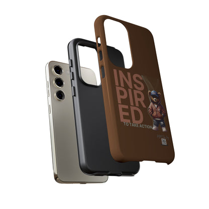 Phone Case - HME Bear Logo, Inspired to take action