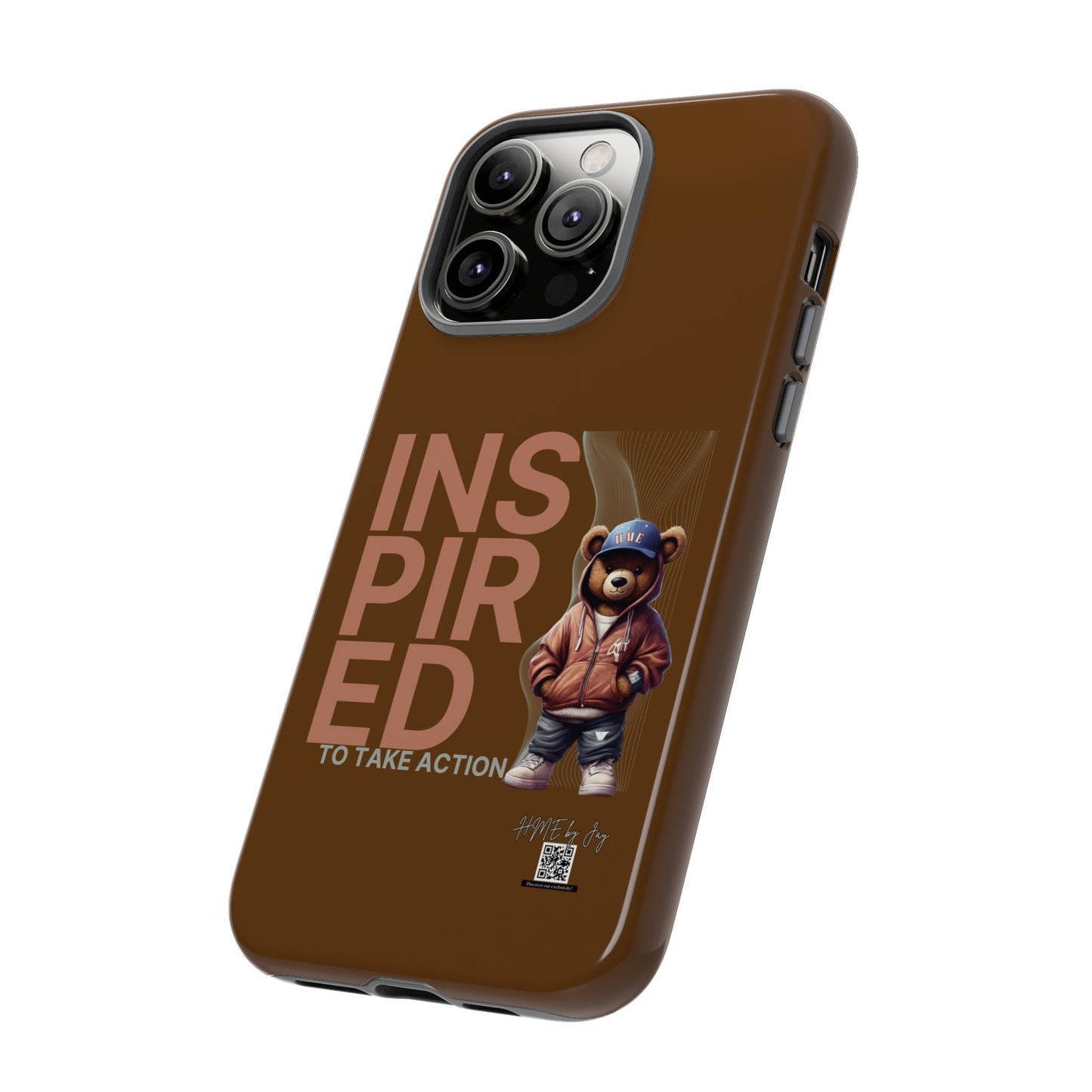 Phone Case - HME Bear Logo, Inspired to take action