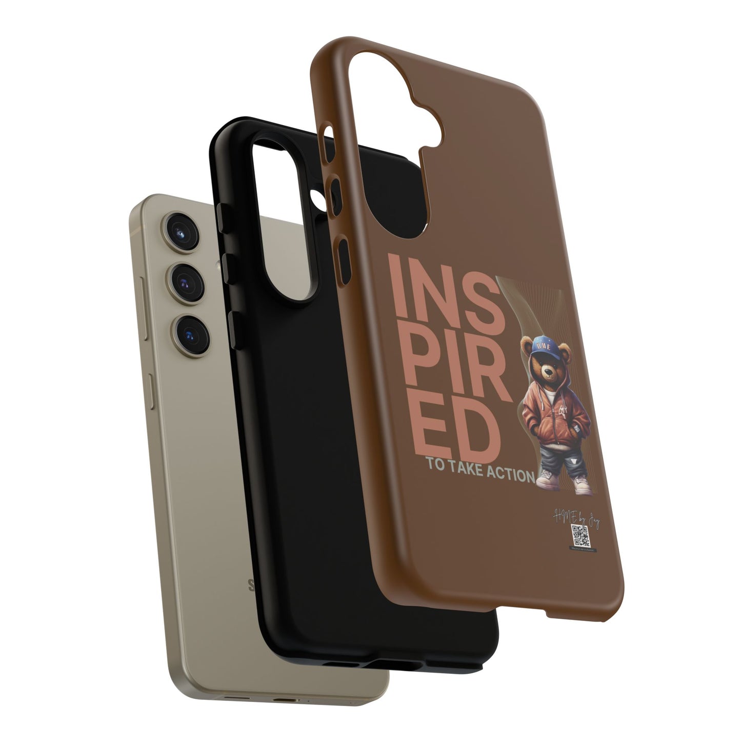 Phone Case - HME Bear Logo, Inspired to take action