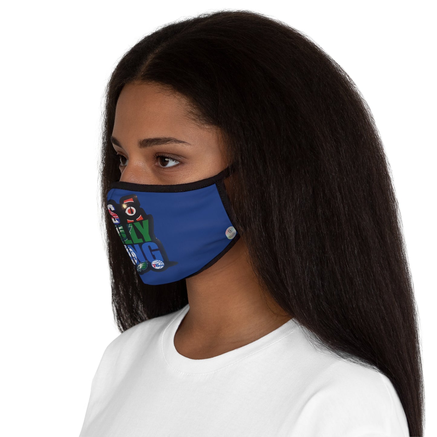 Rep Yo City It’s a Philly Thing Blue Fitted 2 layer Polyester Face Mask