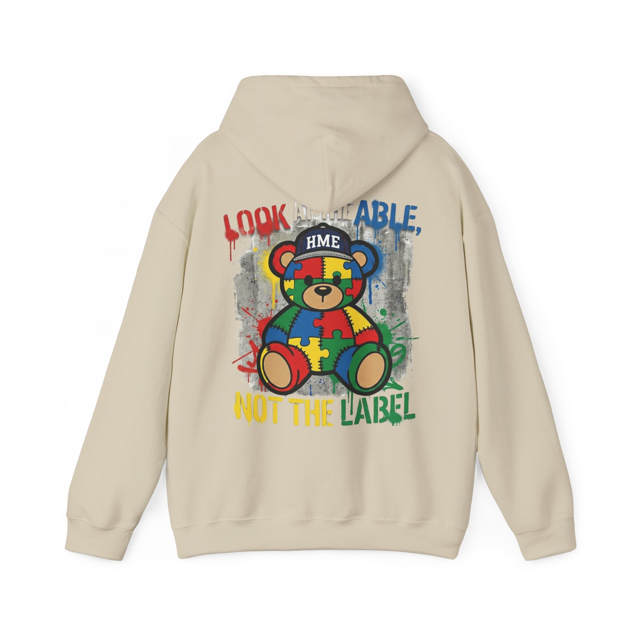 Look at the Able Not the Label – Autism Awareness Hoodie