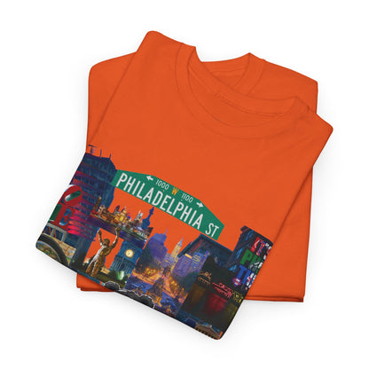 HME Rep Yo City (Philly) Collection Unisex Heavy Cotton Tee