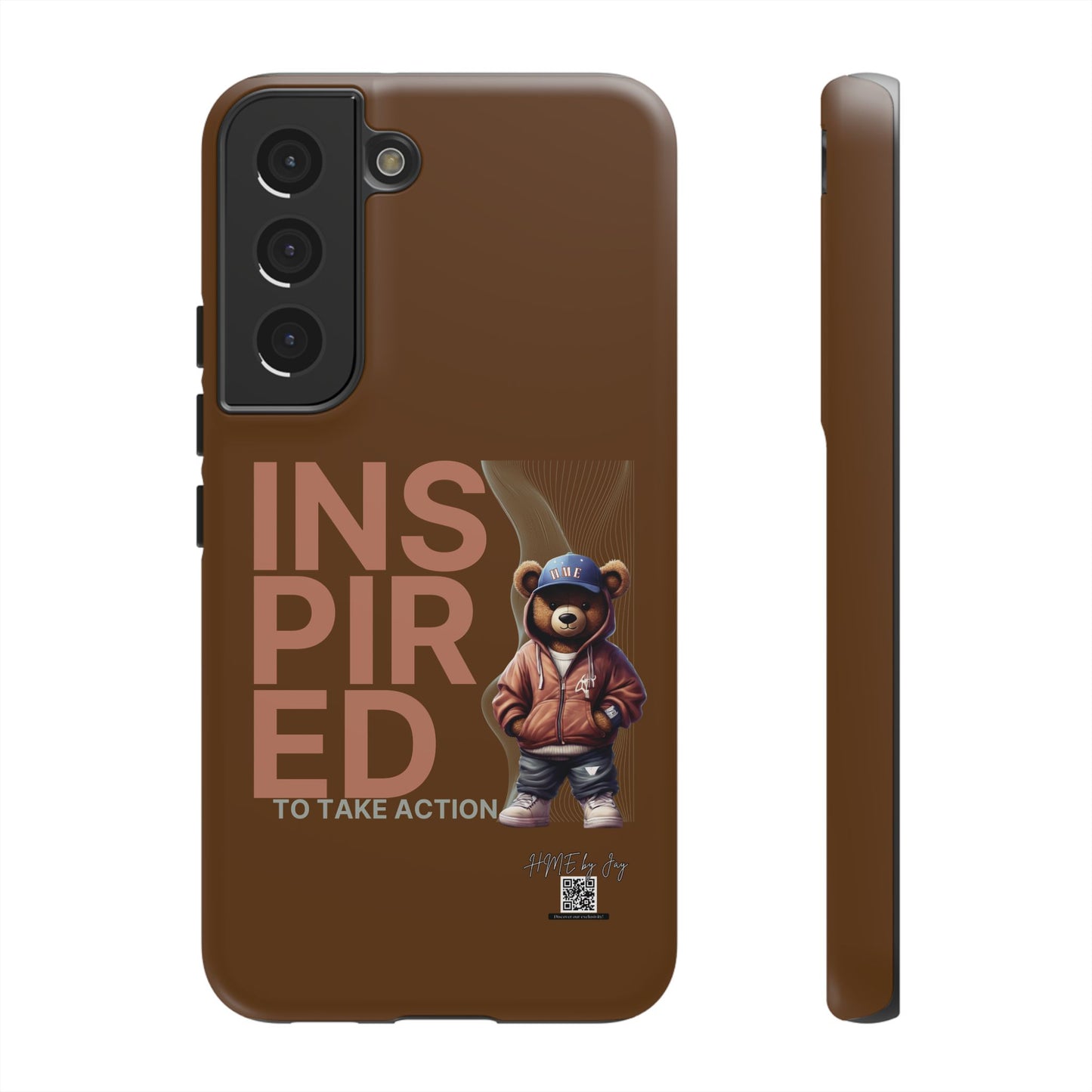 Phone Case - HME Bear Logo, Inspired to take action