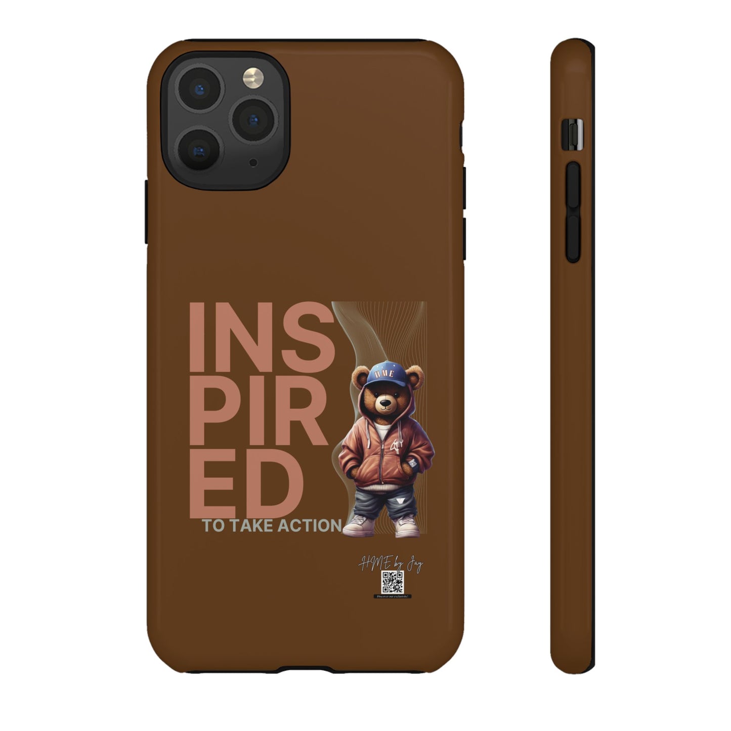 Phone Case - HME Bear Logo, Inspired to take action