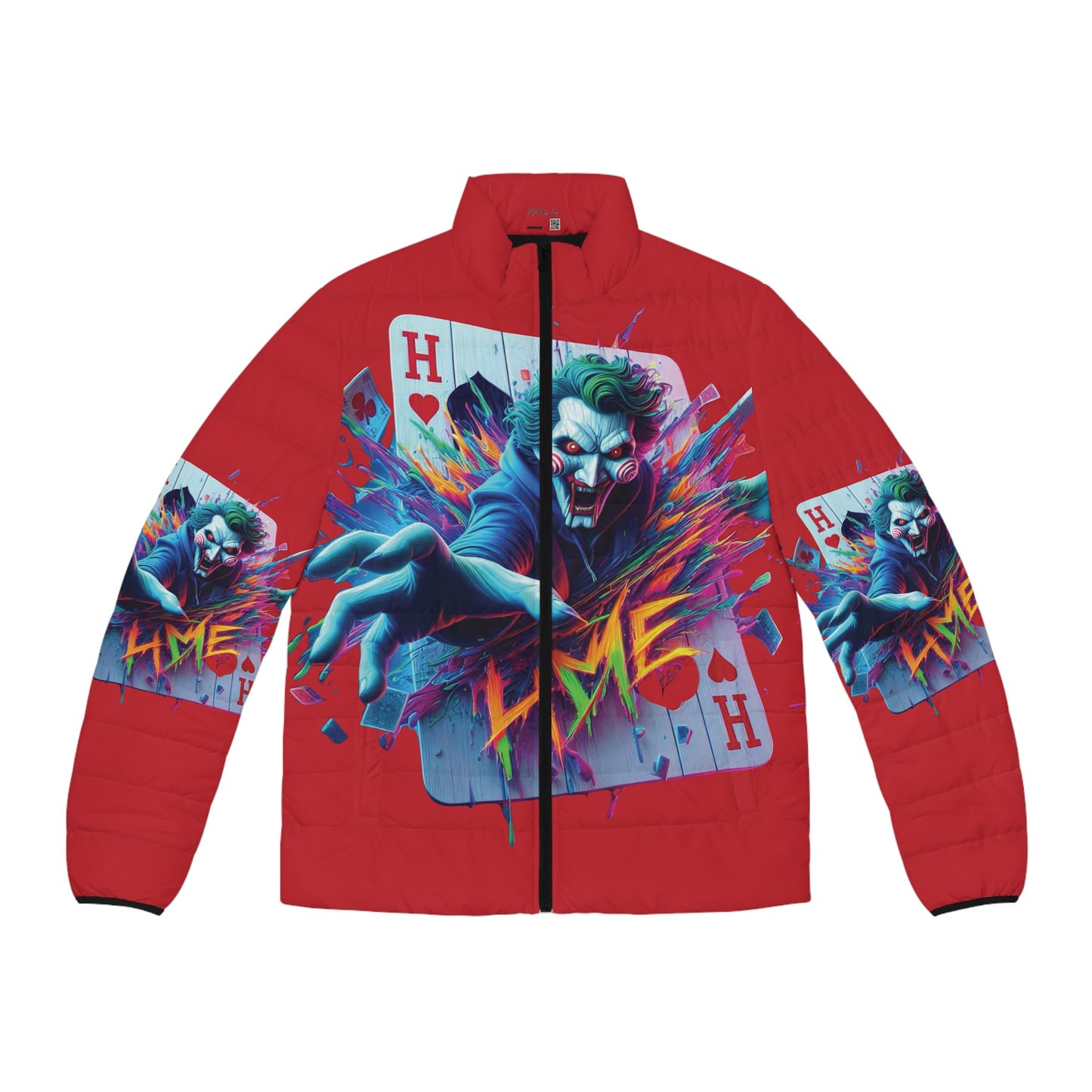 Puffer Jacket - Red Special Edition Jigsaw for Horror & Pop Culture Enthusiasts