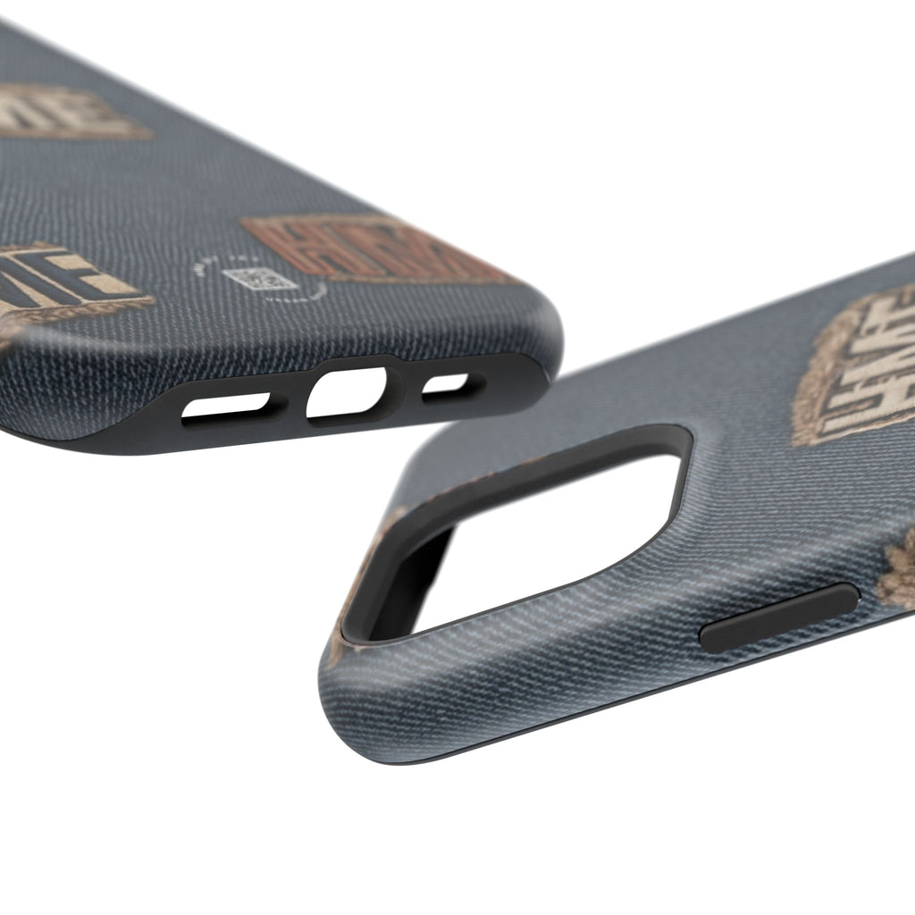 Denim HME Magnetic Impact-Resistant Case