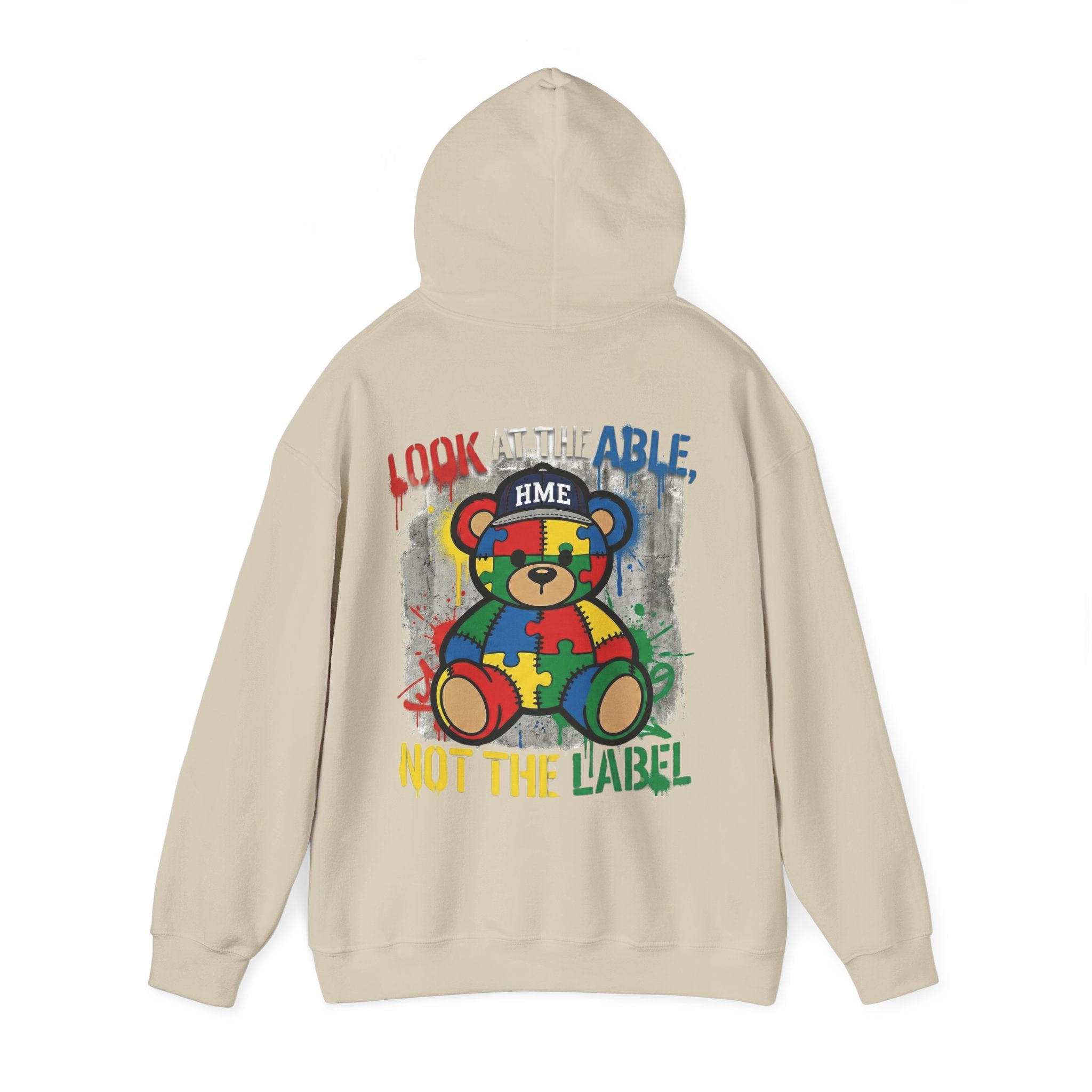 Look at the Able Not the Label – Autism Awareness Hoodie