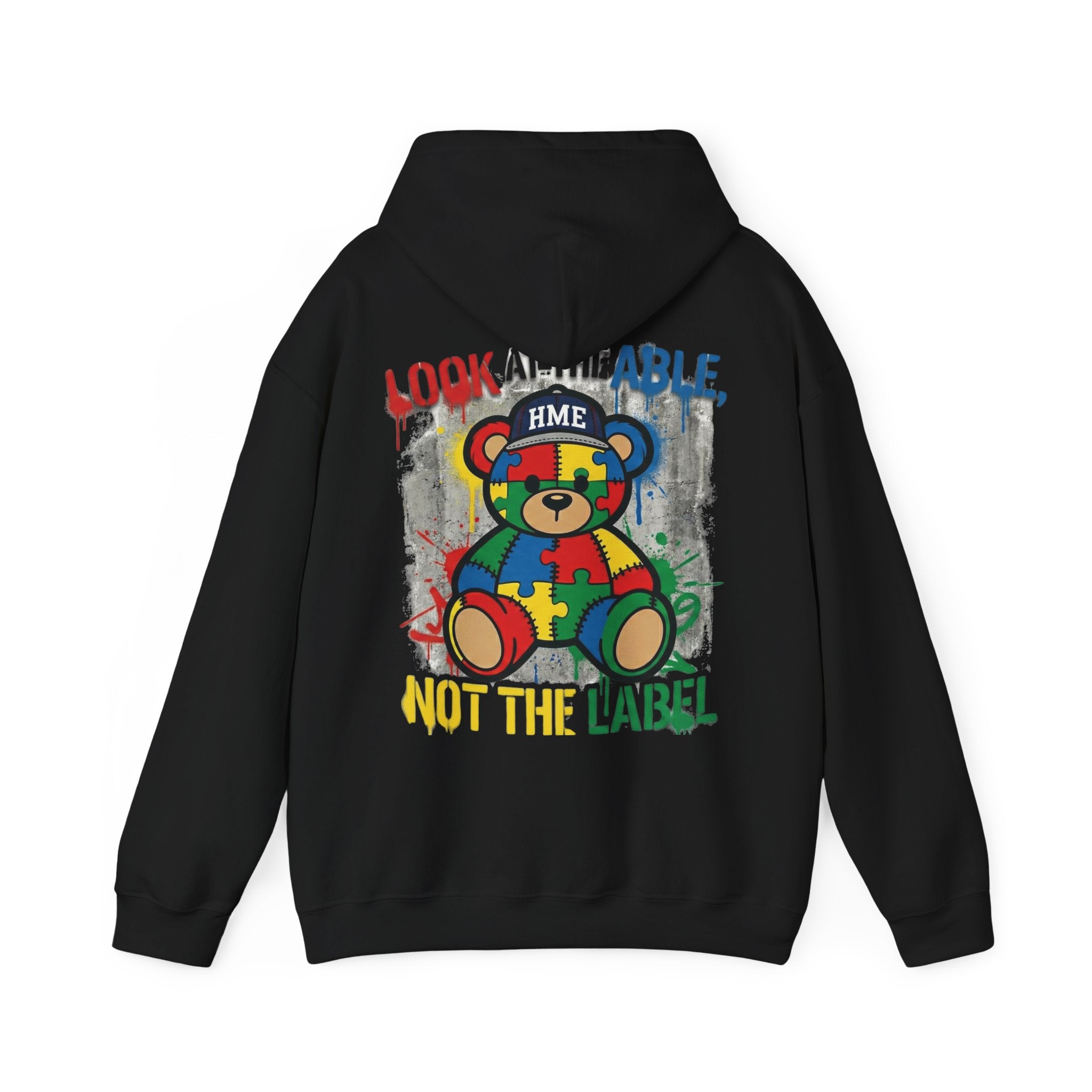 Look at the Able Not the Label – Autism Awareness Hoodie