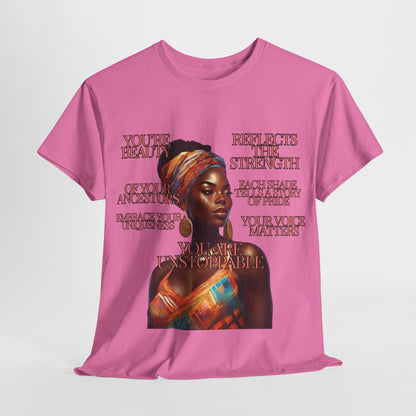 Ahnye’s Melanin Collection Graphic Tee - You are unstoppable