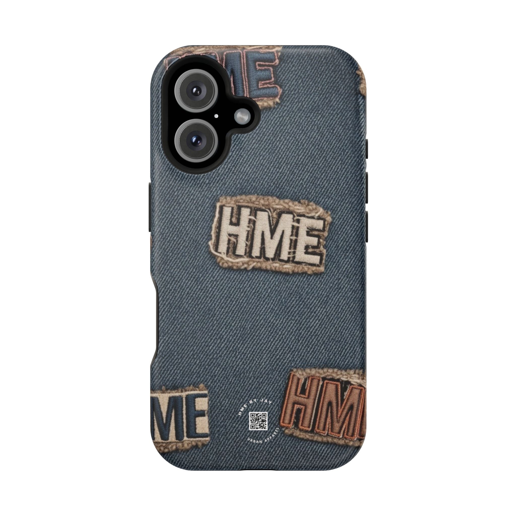 Denim HME Magnetic Impact-Resistant Case