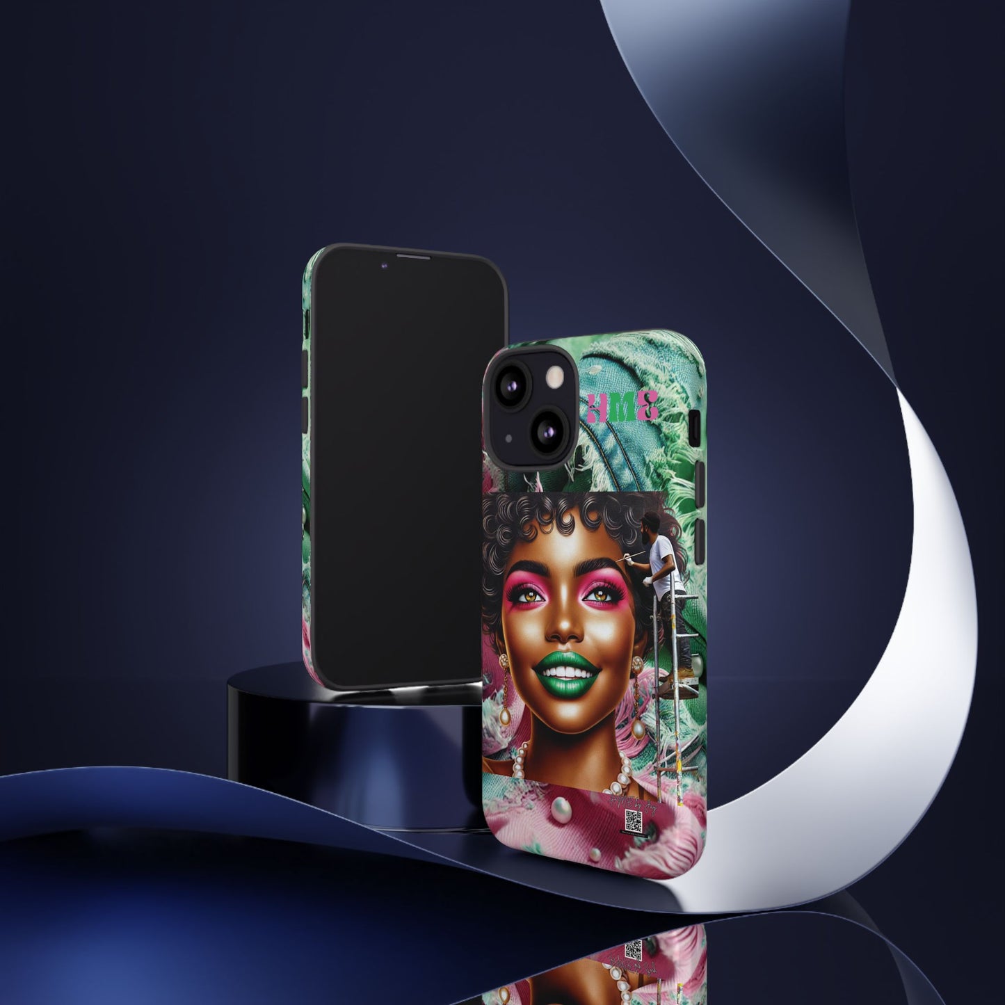 Phone Case - Ahnye's Melanin Collection Devine 9, AKA creation of beauty