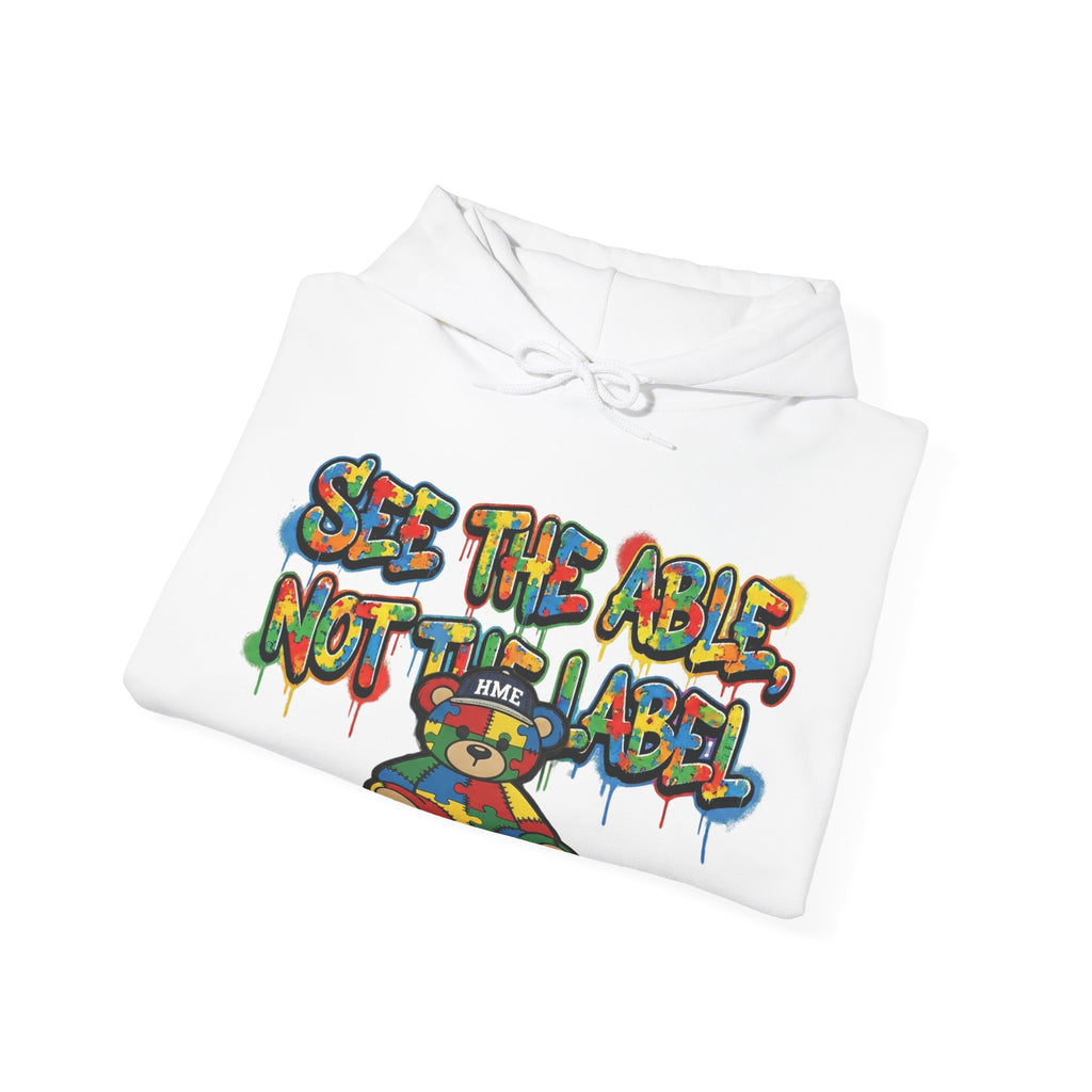 See the Able Not the Label – Autism Awareness Hoodie