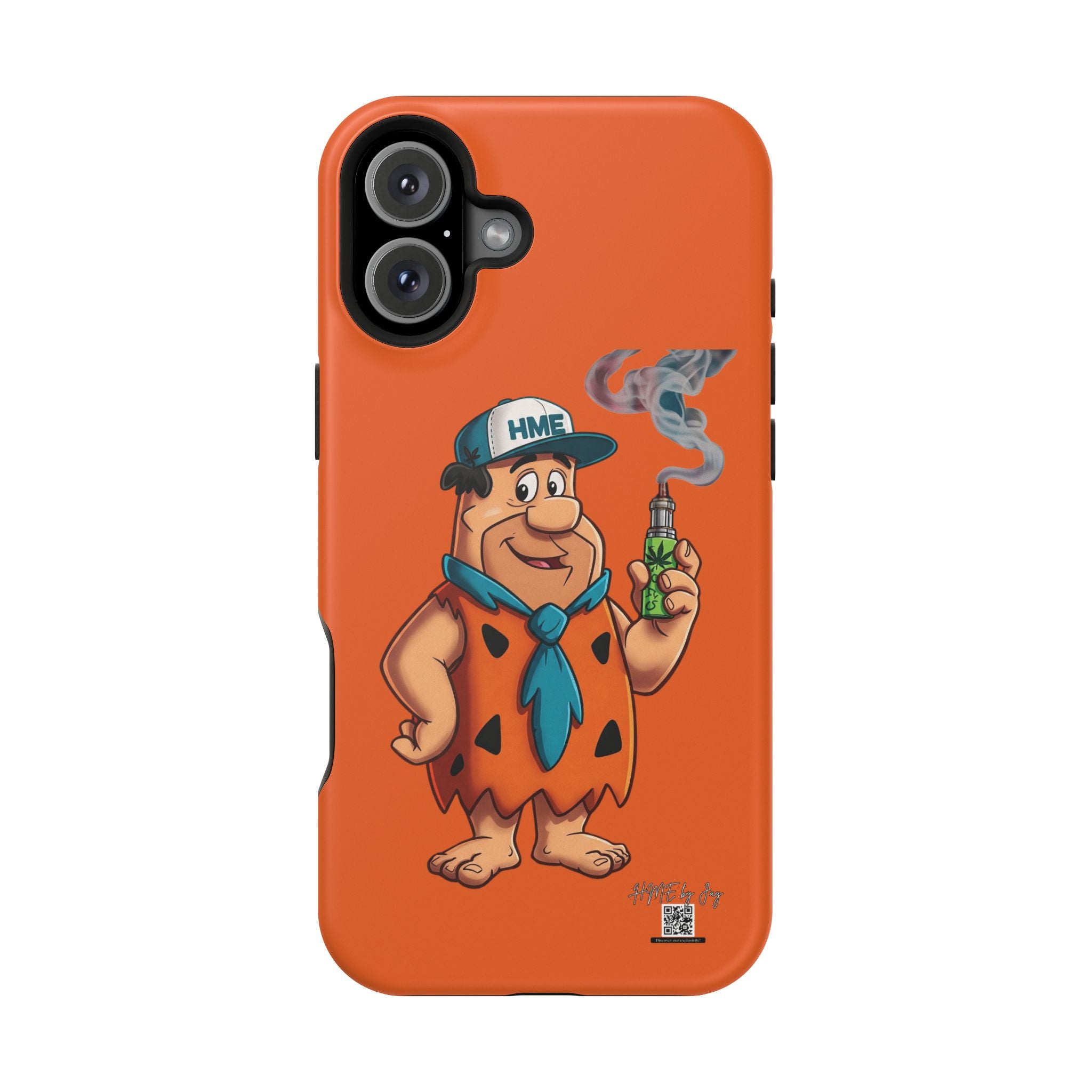 Phone Case - 420 Fred Flintstone with his THC Vape Pen Design